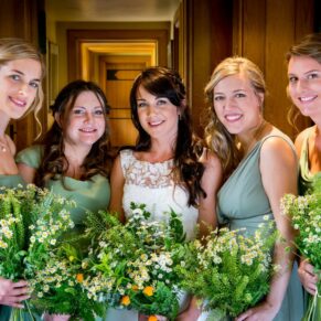 Dairy Waddesdon wedding photographs of the ladies pre ceremony