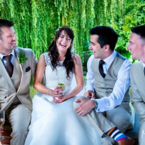 Dairy Waddesdon candid wedding photographs