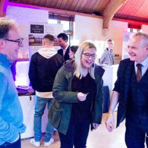 Magic tricks at Waddesdon Wedding Inspiration Event