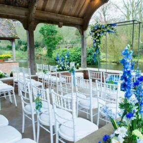 The pavilion at the Waddesdon Wedding Inspiration Event