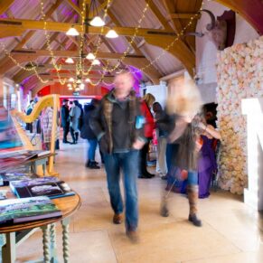 Guests in the West Hall at Waddesdon Wedding Inspiration Event
