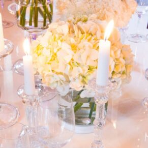 Table centre at Waddesdon Wedding Inspiration Event