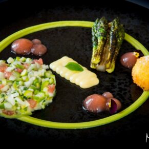 Fine dining food photography in Buckinghamshire