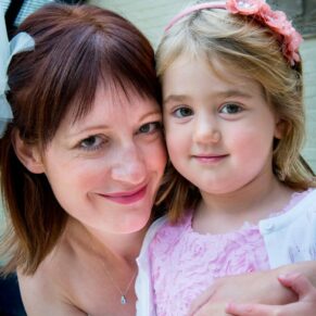 Waddesdon wedding photography of mother and daughter