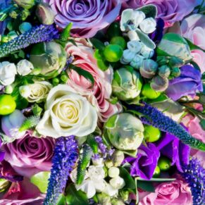 Waddesdon wedding photography of the bride's bouquet