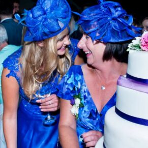 A fun photography moment at this Waddesdon wedding