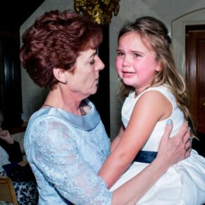 Lots of tears at this Dairy Waddesdon Spring wedding