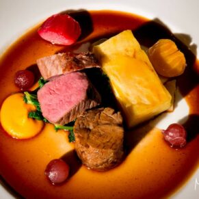 Waddesdon Dairy Christmas wedding food
