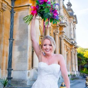 Fun moments at Waddesdon Manor photography shoot