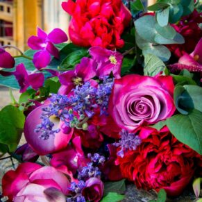 Waddesdon Manor photography shoot of stunning bridal bouquets