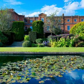 Grove Hotel Watford wedding photography of the stunning gardens on a summer's day