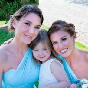 Notley Tythe Barn wedding pose from these gorgeous ladies