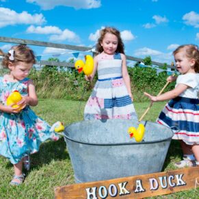 Notley Tythe Barn wedding for the children