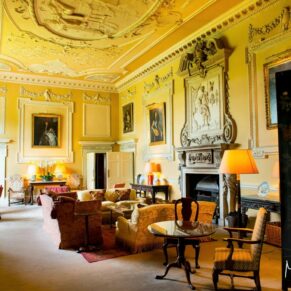 Hartwell House wedding photographs showcasing the Great Hall
