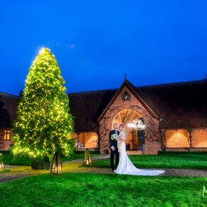 Waddesdon Dairy winter wedding photography of the courtyard