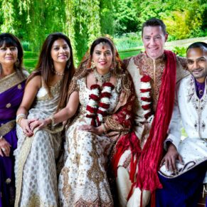 Buckinghamshire Asian wedding group pictures