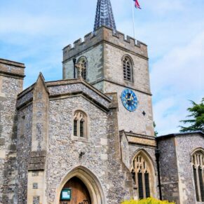 St Mary's Chesham, a fabulous church wedding setting