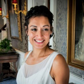 Cliveden House wedding photographs of the bride