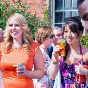 Informal photos at Dorton House wedding