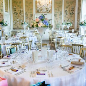 Fabulous interiors at Hampden House wedding