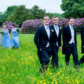 Early summer Hampden House wedding