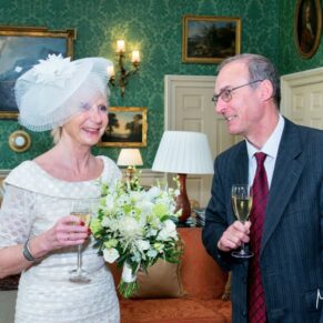 Chatty image captured at Hartwell House Hotel wedding