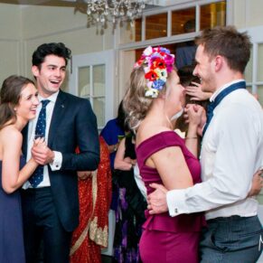Kings Chapel Amersham wedding photographs of the dancing