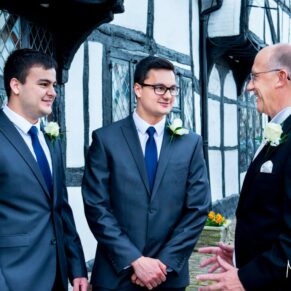 Kings Chapel Amersham wedding photographs of the guys