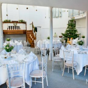 Stunning interiors at Kings Chapel Amersham wedding