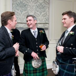 Candid moment at Kings Chapel Amersham wedding