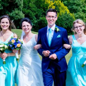 Fun pictures at Latimer Estate wedding