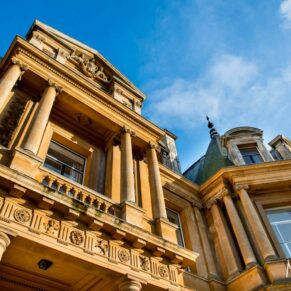 Incredible exteriors at Halton House wedding venue