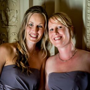 Window lit pose at Halton House wedding