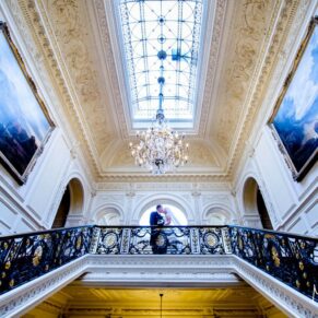 Wow interiors at Halton House wedding