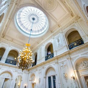 Majestic interiors at Halton House wedding