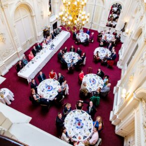 Halton House wedding seating area