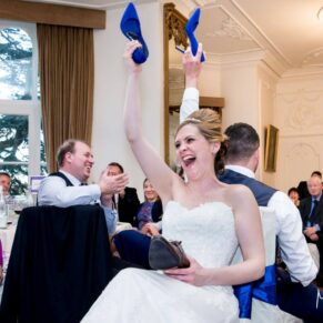 Taplow House Hotel wedding fun and games