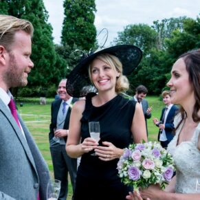 Reportage image at Taplow House Hotel wedding