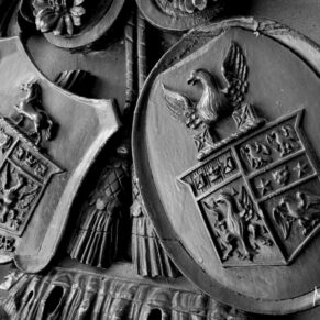 Architectural details in every direction at this historic venue