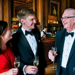 Cliveden House reportage wedding photography in the Library
