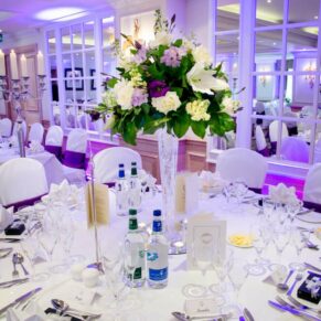 View of the wow interiors for the meal at this historic Marlow venue