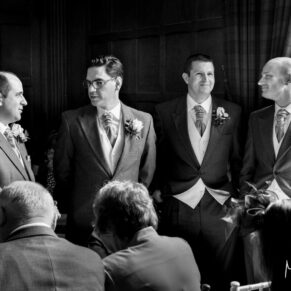 Dorton House wedding photography - black and white is always so atmospheric