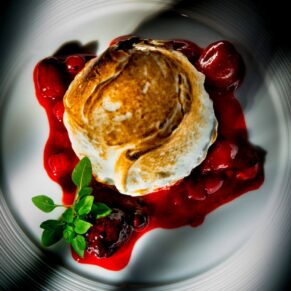 A truly creative and colourful dessert lit with my directional lighting