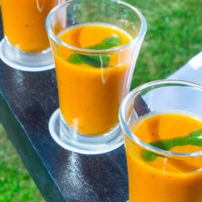 The colourful canapes on the day were really enjoyed by the guests