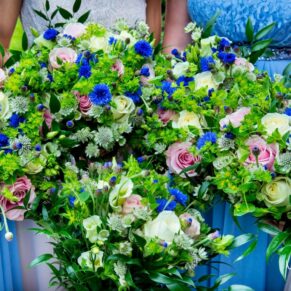 The colourful bouquets always make great picture opportunities for my camera