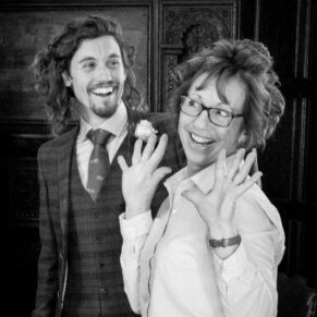 Who cares if you catch me with my hair rollers in!