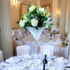 A wide view of the stunning interiors inside the Dining Room