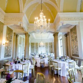 The dining room has to be one of the most stunning in Buckinghamshire for a reception gathering