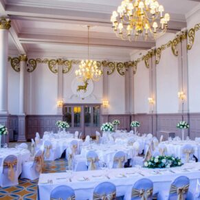 Harte and Garter wedding photography of the opulent Ballroom