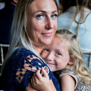 Five Arrows Hotel wedding photography - there's always time for a hug